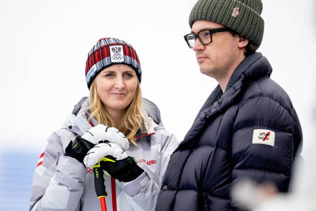 OLYMPICS - Winter Olympic Games, Olympische Spiele, Olympia, OS Milano Cortina 2026 CORTINA D AMPEZZO,ITALY,07.FEB.26 - OLYMPICS, ALPINE SKIING - Winter Olympic Games Milano Cortina 2026, preview, downhill training, women. Image shows Nina Ortlieb (AUT).  GEPAxpictures xAlexanderxSolc