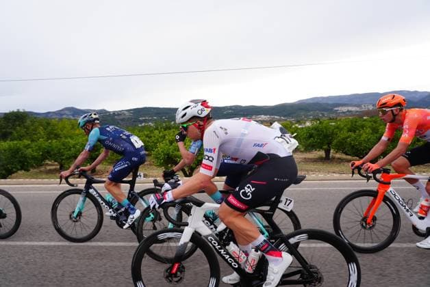 Belgian Florian Vermeersch of UAE Team Emirates-XRG pictured in action during stage 4 of the 2026 Volta Comunitat Valenciana, Tour of Valencia cycling race, a race from La Nucia to Teulada Moraira (172,2 km), on Saturday 07 February 2026 in Spain. The race takes place from 4 to 8 February and runs through the three provinces of the Valencian Community. JOMAxGARCIA  x161755103x