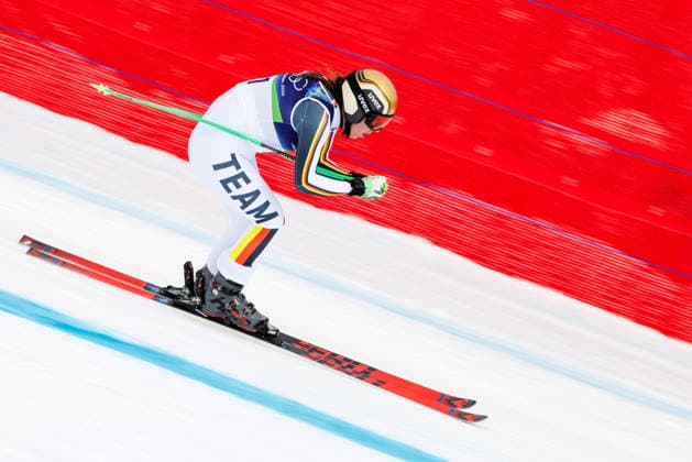 OLYMPICS - Winter Olympic Games, Olympische Spiele, Olympia, OS Milano Cortina 2026 CORTINA D AMPEZZO,ITALY,07.FEB.26 - OLYMPICS, ALPINE SKIING - Winter Olympic Games Milano Cortina 2026, preview, downhill training, women. Image shows Kira Weidle-Winkelmann (GER).  GEPAxpictures xMaticxKlansek