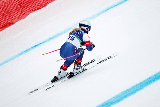 OLYMPICS - Winter Olympic Games, Olympische Spiele, Olympia, OS Milano Cortina 2026 CORTINA D AMPEZZO,ITALY,07.FEB.26 - OLYMPICS, ALPINE SKIING - Winter Olympic Games Milano Cortina 2026, preview, downhill training, women. Image shows Lindsey Vonn (USA).  GEPAxpictures xMaticxKlansek