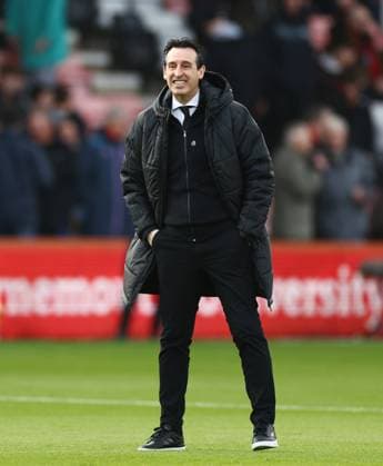 Aston Villa Manager Unai Emery. AFC Bournemouth v Aston Villa, Premier League, Football, Vitality Stadium, Bournemouth, UK - 07 Feb 2026Bournemouth Vitality Stadium United Kingdom EDITORIAL USE ONLY No use with unauthorised audio, video, data, fixture lists, club league logos or live services. Online in-match use limited to 120 images, no video emulation. No use in betting, games or single club league player publications. Copyright: xJamesxMarsh Shutterstockx 16524336af