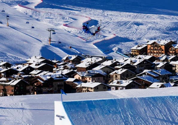 February 7, 2026, Livigno, Italy: Italy s Miro Tabanelli jumps during the qualification for the men s free ski slopestyle during the Milano Cortina 2026 Winter Olympic Games, Olympische Spiele, Olympia, OS in Livigno, Italy on Saturday, Feb. 7, 2026. Canada News - February 7, 2026  - ZUMAc35_ 20260207_zaf_c35_024 Copyright: xSeanxKilpatrickx