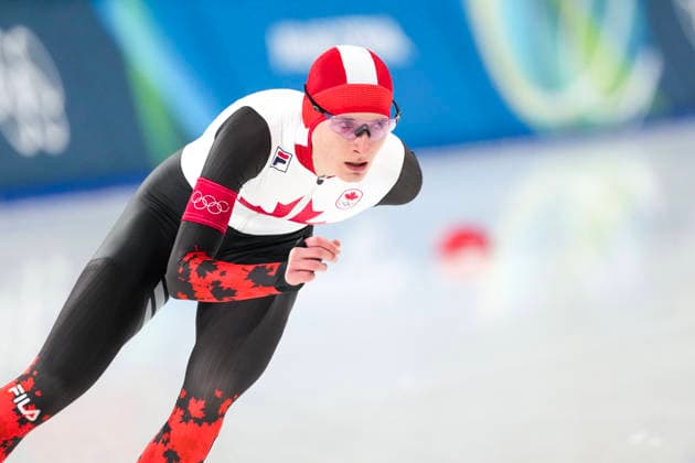 2026-02-07 - Milano Cortina 2026 Winter Olympics 3000m Women MILAN, ITALY - FEBRUARY 7: Laura Hall of Canada during the Milano Cortina 2026 Winter Olympics at the Milano Speed skating, Eisschnelllauf Arena on February 7, 2026 in Milan, Italy Milan Milano Speed Skating Arena Italy Content not available for redistribution in The Netherlands directly or indirectly through any third parties. Copyright: xAndrexWeeningx