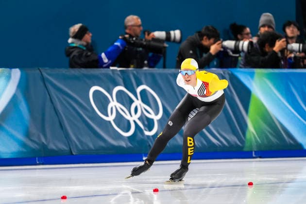 2026-02-07 - Milano Cortina 2026 Winter Olympics 3000m Women MILAN, ITALY - FEBRUARY 7: Sandrine Tas of Belgium during the Milano Cortina 2026 Winter Olympics at the Milano Speed skating, Eisschnelllauf Arena on February 7, 2026 in Milan, Italy Milan Milano Speed Skating Arena Italy Content not available for redistribution in The Netherlands directly or indirectly through any third parties. Copyright: xAndrexWeeningx