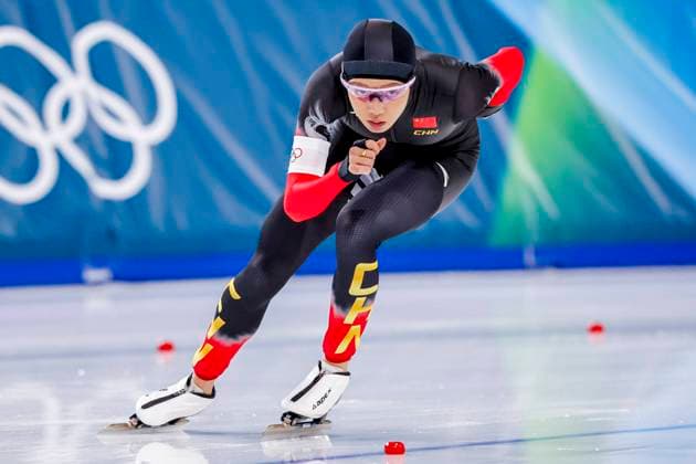 Binyu Yang of China Women 3000m, Milano Cortina 2026 Winter Olympics: Day 1, Speed skating, Eisschnelllauf - Milano Cortina 2026 Winter Olympics: Day 1, Milano Speed Skating Stadium, February 7, 2026, Milan, Italy.