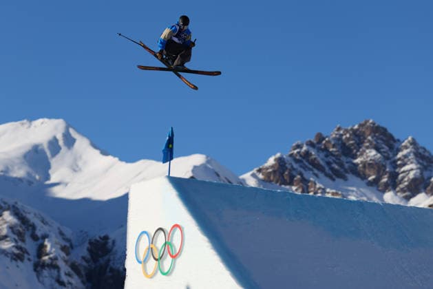 LAJUNEN Elias (FIN), FEBRUARY 7, 2026 - Freestyle Skiing : Men s Slopestyle Qualification during the Milano Cortina 2026 Olympic Winter games, Winterspiele,Spiele, Summer games at Livigno Snow Park in Livigno, Italy.  aflo_318803286