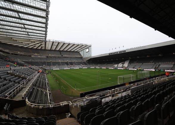 Newcastle United v Brentford Premier League General view of the St. James s Park during the Premier League match at St. James s Park, Newcastle 07 02 2026 UK Newspapers OUT Copyright: xFredxPalmerx FIL-22936-0021