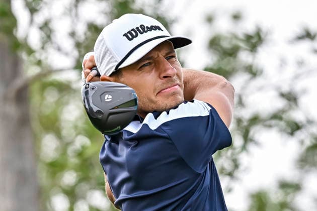 QATAR MASTERS 2026- THIRD ROUND Daniel Hillier of New Zealand tees off on the 6th hole during the third round of the Qatar Masters 2026 golf tournament at the Doha Golf Club in Doha, Qatar, on February 7, 2026 DOHA Qatar Copyright: xNOUSHADx