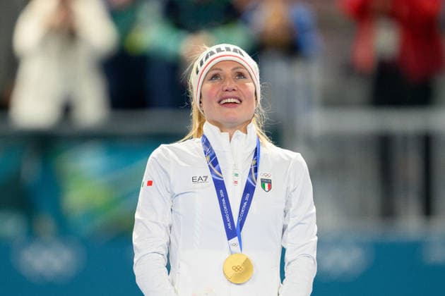 260207 Francesca Lollobrigida of Italy celebrate with her gold medal after women s 3000m Speed skating, Eisschnelllauf during day 1 of the 2026 Winter Olympics on February 7, 2026 in Milan. Photo: Carl Sandin BILDBYRAN kod CS CS0856 skridskor speed skating Olympic Games, Olympische Spiele, Olympia, OS olympics winter olympics os ol olympiska spel vinter-os olympiske leker milano cortina 2026 milan cortina 2026 milano cortina 2026 olympic games milano cortina 2026 winter olympic games milano cortina-os milano cortina-ol vinter-ol 1 bbeng jubel norge *** 260207 Francesca Lollobrigida of Italy celebrate with her gold medal after women s 3000m speed skating during day 1 of the 2026 Winter Olympics on February 7, 2026 in Milan Photo Carl Sandin BILDBYRAN code CS CS0856 skates speed skating olympic games olympics winter olympics os ol olympic games winter os olympic games milano cortina 2026 milan cortina 2026 milano cortina 2026 olympic games milano cortina 2026 winter olympic games milano cortina os milano cortina ol winter ol 1 bbeng jubel norge  Copyright: CARLxSANDIN BB260207CS104