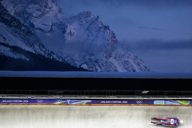 260207 Eduard-Mihai Craciun of Romania competes in men s luge singles during day 1 of the 2026 Winter Olympics on February 7, 2026 in Cortina. Photo: Jon Olav Nesvold BILDBYRAN COP 217 JM0783 bbeng rodel luge Olympic Games, Olympische Spiele, Olympia, OS olympics winter olympics os ol olympiska spel vinter-os olympiske leker milano cortina 2026 milan cortina 2026 milano cortina 2026 olympic games milano cortina 2026 winter olympic games milano cortina-os milano cortina-ol vinter-ol *** 260207 Eduard Mihai Craciun of Romania competes in men s luge singles during day 1 of the 2026 Winter Olympics on February 7, 2026 in Cortina Photo Jon Olav Nesvold BILDBYRAN COP 217 JM0783 bbeng rodel luge olympic games olympics winter olympics os ol olympiska spel vinter os olympiske leker milano cortina 2026 milan cortina 2026 milano cortina 2026 olympic games milano cortina 2026 winter olympic games milano cortina os milano cortina ol vinter ol  Copyright: JONxOLAVxNESVOLD BB260207JE089