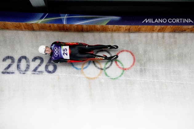 260207 Zhenyu Bao of China competes in men s luge singles during day 1 of the 2026 Winter Olympics on February 7, 2026 in Cortina. Photo: Jon Olav Nesvold BILDBYRAN COP 217 JM0783 bbeng rodel luge Olympic Games, Olympische Spiele, Olympia, OS olympics winter olympics os ol olympiska spel vinter-os olympiske leker milano cortina 2026 milan cortina 2026 milano cortina 2026 olympic games milano cortina 2026 winter olympic games milano cortina-os milano cortina-ol vinter-ol kina *** 260207 Zhenyu Bao of China competes in men s luge singles during day 1 of the 2026 Winter Olympics on February 7, 2026 in Cortina Photo Jon Olav Nesvold BILDBYRAN COP 217 JM0783 bbeng rodel luge olympic games olympics winter olympics os ol olympiska spel vinter os olympiske leker milano cortina 2026 milan cortina 2026 milano cortina 2026 olympic games milano cortina 2026 winter olympic games milano cortina os milano cortina ol vinter ol kina  Copyright: JONxOLAVxNESVOLD BB260207JE092