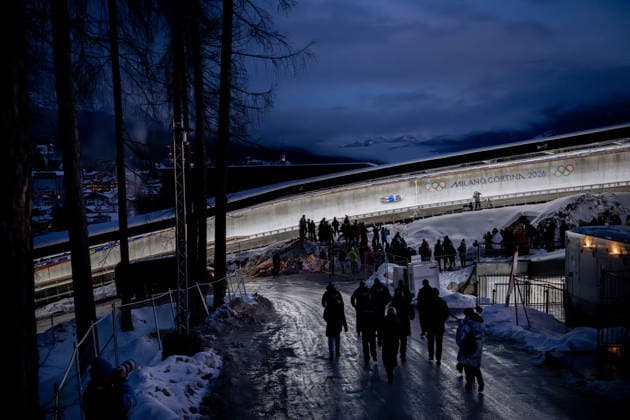 260207 Jozef Ninis of Slovakia competes in men s luge singles during day 1 of the 2026 Winter Olympics on February 7, 2026 in Cortina. Photo: Joel Marklund BILDBYRAN kod JM JM0783 bbeng rodel luge Olympic Games, Olympische Spiele, Olympia, OS olympics winter olympics os ol olympiska spel vinter-os olympiske leker milano cortina 2026 milan cortina 2026 milano cortina 2026 olympic games milano cortina 2026 winter olympic games milano cortina-os milano cortina-ol vinter-ol slovakien *** 260207 Jozef Ninis of Slovakia competes in men s luge singles during day 1 of the 2026 Winter Olympics on February 7, 2026 in Cortina Photo Joel Marklund BILDBYRAN kod JM JM0783 bbeng rodel luge olympic games olympics winter olympics os ol olympiska spel vinter os olympiske leker milano cortina 2026 milan cortina 2026 milano cortina 2026 olympic games milano cortina 2026 winter olympic games milano cortina os milano cortina ol vinter ol slovakia  Copyright: JOELxMARKLUND BB260207JM011