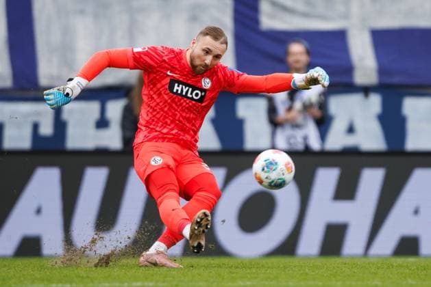 Nicolas Kristof SV 07 Elversberg with ball, SV Elversberg vs Hertha BSC Berlin, Football, 2 Bundesliga, 21 Matchday, Season 2025 2026, 07 02 2026 DFB regulations prohibit any use of photographs as image sequences and or quasi video SV Elversberg vs Hertha BSC Berlin, Football, 2 Bundesliga, 21 Matchday, Season 2025 2026, 07 02 2026 Copyright: xEibner-Pressefoto AlexanderxNeisx EP_ANS