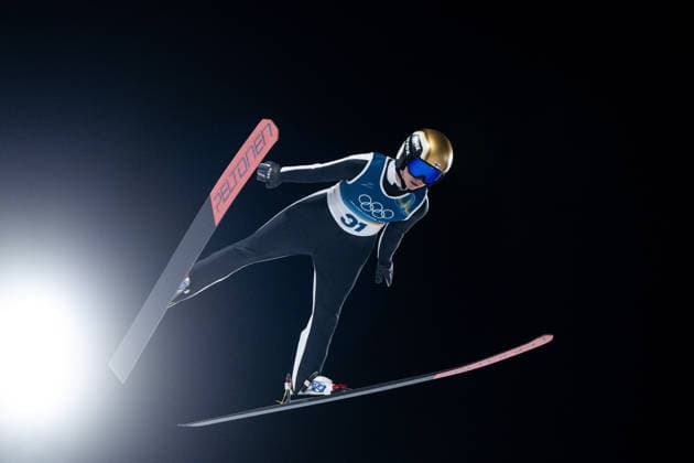 RAUTIONAHO Jenny (Finnland), ITA, Olympische Spiele Milano Cortina 2026, Olympia, Skispringen, Normalschanze Einzel Damen, 07.02.2026 ITA, Olympische Spiele Milano Cortina 2026, Olympia, Skispringen, Normalschanze Einzel Damen, 07.02.2026 Predazzo *** RAUTIONAHO Jenny Finland , ITA, Olympic Games Milano Cortina 2026, Olympic Games, Ski Jumping, Normal Hill Individual Women, 07 02 2026 ITA, Olympic Games Milano Cortina 2026, Olympic Games, Ski Jumping, Normal Hill Individual Women, 07 02 2026 Predazzo Copyright: xEibner-Pressefoto Memmlerx EP_MMR