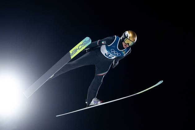 SIEFF Annika (Italien), ITA, Olympische Spiele Milano Cortina 2026, Olympia, Skispringen, Normalschanze Einzel Damen, 07.02.2026 ITA, Olympische Spiele Milano Cortina 2026, Olympia, Skispringen, Normalschanze Einzel Damen, 07.02.2026 Predazzo *** SIEFF Annika Italy , ITA, Olympic Games Milano Cortina 2026, Olympic Games, Ski Jumping, Normal Hill Individual Women, 07 02 2026 ITA, Olympic Games Milano Cortina 2026, Olympic Games, Ski Jumping, Normal Hill Individual Women, 07 02 2026 Predazzo Copyright: xEibner-Pressefoto Memmlerx EP_MMR
