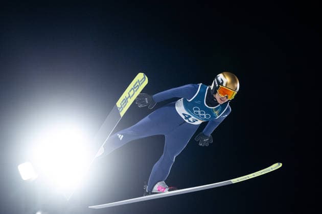 SCHMID Katharina (Deutschland), ITA, Olympische Spiele Milano Cortina 2026, Olympia, Skispringen, Normalschanze Einzel Damen, 07.02.2026 ITA, Olympische Spiele Milano Cortina 2026, Olympia, Skispringen, Normalschanze Einzel Damen, 07.02.2026 Predazzo *** SCHMID Katharina Germany , ITA, Olympic Games Milano Cortina 2026, Olympia, Ski Jumping, Normal Hill Individual Women, 07 02 2026 ITA, Olympic Games Milano Cortina 2026, Olympia, Ski Jumping, Normal Hill Individual Women, 07 02 2026 Predazzo Copyright: xEibner-Pressefoto Memmlerx EP_MMR