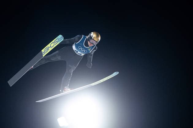 REISCH Agnes (Deutschland), ITA, Olympische Spiele Milano Cortina 2026, Olympia, Skispringen, Normalschanze Einzel Damen, 07.02.2026 ITA, Olympische Spiele Milano Cortina 2026, Olympia, Skispringen, Normalschanze Einzel Damen, 07.02.2026 Predazzo *** REISCH Agnes Germany , ITA, Olympic Games Milano Cortina 2026, Olympic Games, Ski Jumping, Normal Hill Individual Women, 07 02 2026 ITA, Olympic Games Milano Cortina 2026, Olympic Games, Ski Jumping, Normal Hill Individual Women, 07 02 2026 Predazzo Copyright: xEibner-Pressefoto Memmlerx EP_MMR