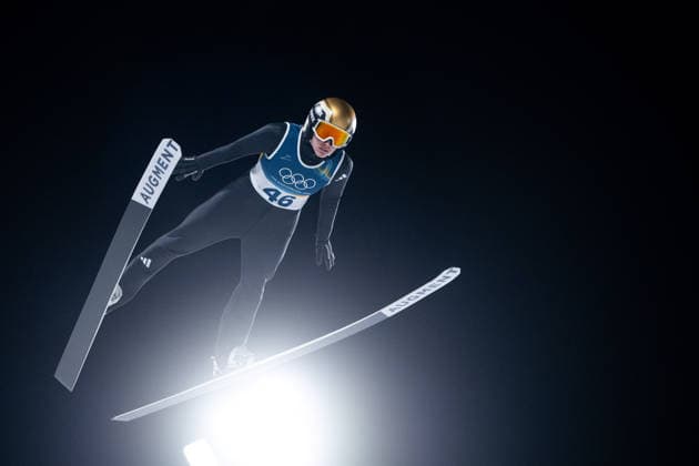 FREITAG Selina (Deutschland), ITA, Olympische Spiele Milano Cortina 2026, Olympia, Skispringen, Normalschanze Einzel Damen, 07.02.2026 ITA, Olympische Spiele Milano Cortina 2026, Olympia, Skispringen, Normalschanze Einzel Damen, 07.02.2026 Predazzo *** FREITAG Selina Germany , ITA, Olympic Games Milano Cortina 2026, Olympic Games, Ski Jumping, Normal Hill Individual Women, 07 02 2026 ITA, Olympic Games Milano Cortina 2026, Olympic Games, Ski Jumping, Normal Hill Individual Women, 07 02 2026 Predazzo Copyright: xEibner-Pressefoto Memmlerx EP_MMR