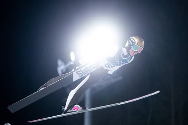 PREVC Nika (Slowenien), ITA, Olympische Spiele Milano Cortina 2026, Olympia, Skispringen, Normalschanze Einzel Damen, 07.02.2026 ITA, Olympische Spiele Milano Cortina 2026, Olympia, Skispringen, Normalschanze Einzel Damen, 07.02.2026 Predazzo *** PREVC Nika Slovenia , ITA, Olympic Games Milano Cortina 2026, Olympic Games, Ski Jumping, Normal Hill Individual Women, 07 02 2026 ITA, Olympic Games Milano Cortina 2026, Olympic Games, Ski Jumping, Normal Hill Individual Women, 07 02 2026 Predazzo Copyright: xEibner-Pressefoto Memmlerx EP_MMR