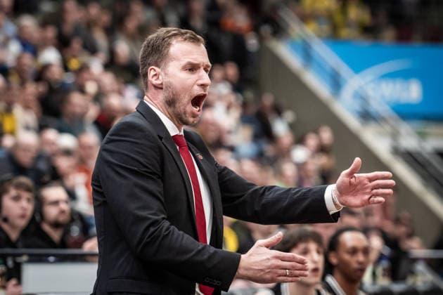 Anton Gavel BMA365 Bamberg Baskets, Head Coach GER, MHP Riesen vs BMA365 Bamberg Baskets, Basketball Bundesliga, easycredit BBL, Matchday 19, Season 2025 2026, 07 02 2026 GER, MHP Riesen vs BMA365 Bamberg Baskets, Basketball Bundesliga, easycredit BBL, Matchday 19, Season 2025 2026, 07 02 2026 Ludwigsburg Copyright: xSandyxDinkelackerx EP_SDR