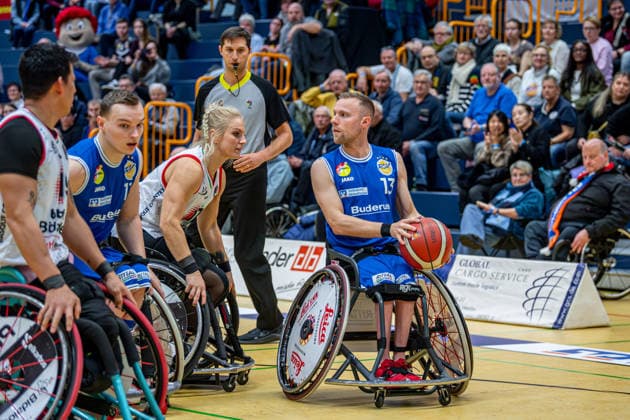 IWBF ChampionsCup RSV Lahn Dill BBK Bidaideak Bilbao, 07 02 26 Thomas Böhme RSV Lahn Dill, 13 , Kathleen Dandeneau BKK Bidaideak Bilbao, 17 , Quinten Zantinge RSV Lahn Dill, 11 IWBF ChampionsCup RSV Lahn Dill BBK Bidaideak Bilbao Wetzlar, 07 02 26 Copyright: xBEAUTIFULxSPORTS Roeczeyx