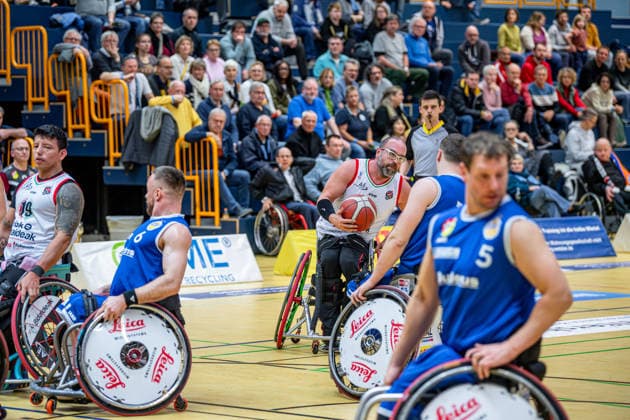IWBF ChampionsCup RSV Lahn Dill BBK Bidaideak Bilbao, 07 02 26 Asier Garcia BKK Bidaideak Bilbao, 13 , Jannik Blair RSV Lahn Dill, 6 , Jhon Hernandez BKK Bidaideak Bilbao, 19 IWBF ChampionsCup RSV Lahn Dill BBK Bidaideak Bilbao Wetzlar, 07 02 26 Copyright: xBEAUTIFULxSPORTS Roeczeyx