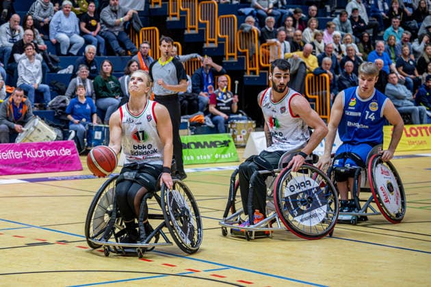 IWBF ChampionsCup RSV Lahn Dill BBK Bidaideak Bilbao, 07 02 26 Kathleen Dandeneau BKK Bidaideak Bilbao, 17 , Maunuel Lorenzo BKK Bidaideak Bilbao, 7 , Julian Lammering RSV Lahn Dill, 14 IWBF ChampionsCup RSV Lahn Dill BBK Bidaideak Bilbao Wetzlar, 07 02 26 Copyright: xBEAUTIFULxSPORTS Roeczeyx