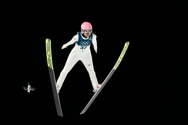 OLYMPICS - Winter Olympic Games, Olympische Spiele, Olympia, OS Milano Cortina 2026 VAL DI FIEMME,ITALY,07.FEB.26 - OLYMPICS, Ski jumping, Skispringen, Ski, nordisch - Winter Olympic Games Milano Cortina 2026, individual, normal hill, women. Image shows Yuka Seto (JPN).  GEPAxpictures xMatthiasxTrinkl