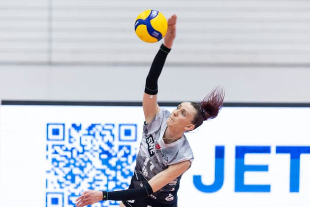 1 Volleyball Bundesliga Women Schwarz Weiss Erfurt vs SSC Palmberg Schwerin Erfurt 07 02 2026 Isabel Kova i 11 Schwarz Weiss Erfurt 1 Volleyball Bundesliga Women Schwarz Weiss Erfurt vs SSC Palmberg Schwerin Riethsporthalle Erfurt 07 02 2026 Copyright: xBEAUTIFULxSPORTS Duehringx