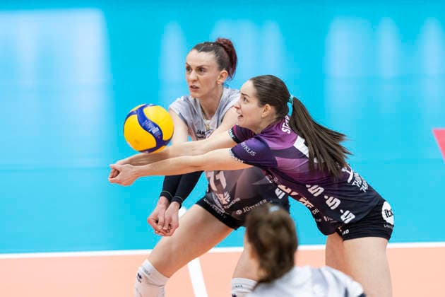 Volleyball, Women, VBF, Schwarz-Weiß Erfurt - SSC Palmberg Schwerin
