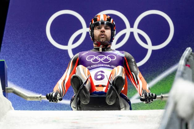 OLYMPICS - Winter Olympic Games, Olympische Spiele, Olympia, OS Milano Cortina 2026 CORTINA D AMPEZZO,ITALY,07.FEB.26 - OLYMPICS, LUGE - Winter Olympic Games Milano Cortina 2026, men, singles, run 1 and 2. Image shows Nico Gleirscher (AUT).  GEPAxpictures xMaticxKlansek