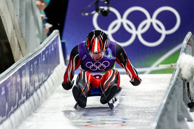 OLYMPICS - Winter Olympic Games, Olympische Spiele, Olympia, OS Milano Cortina 2026 CORTINA D AMPEZZO,ITALY,07.FEB.26 - OLYMPICS, LUGE - Winter Olympic Games Milano Cortina 2026, men, singles, run 1 and 2. Image shows Wolfgang Kindl (AUT).  GEPAxpictures xMaticxKlansek