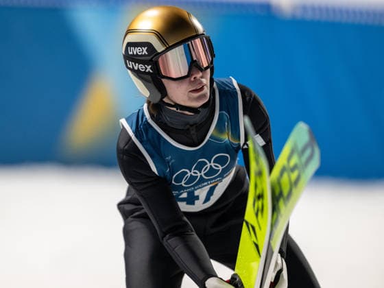 OLYMPICS - Winter Olympic Games, Olympische Spiele, Olympia, OS Milano Cortina 2026 VAL DI FIEMME,ITALY,07.FEB.26 - OLYMPICS, Ski jumping, Skispringen, Ski, nordisch - Winter Olympic Games Milano Cortina 2026, individual, normal hill, women. Image shows Anna Odine Stroem (NOR).  GEPAxpictures xOliverxLerch