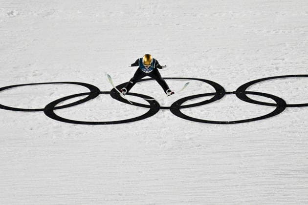 Anna Odine Ström of Norway during women s Ski jumping, Skispringen, Ski, nordisch Normal Hill Individual event at the Milano Cortina Winter Olympics in Predazzo Ski Jumping Stadium on February 7, 2026. - MARKKU ULANDER Predazzo Italy QTSFO8lYAMU  Copyright: xMarkkuxUlanderx QTSFO8lYAMU