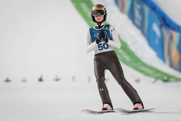 Winter Olympics in Milan Cortina 2026 Val di Fiemme 20260207. Slovenia s Nika Prevc during the first round of the women s individual normal hill at the Predazzo Ski jumping, Skispringen, Ski, nordisch Stadium during the Winter Olympics in Milano Cortina 2026. Photo: Terje Pedersen NTB Val di Fiemme Norway EDITORIAL USE ONLY. RESTRICTED USE FOR BETTING COMPANIES Ref:_SPOeviReBkc6o0.jpg *** Winter Olympics in Milan Cortina 2026 Val di Fiemme 20260207 Slovenia s Nika Prevc during the first round of the women s individual normal hill at the Predazzo Ski Jumping Stadium during the Winter Olympics in Milan Cortina 2026 Photo Terje Pedersen NTB Val di Fiemme Norway EDITORIAL USE ONLY RESTRICTED USE FOR BETTING COMPANIES  Copyright: xTerjexPedersenx xNTBx