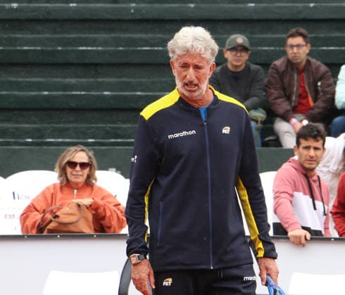 DAVIS CUP ECUADOR VS AUSTRALIA Quito, Saturday, February 7, 2026 Davis Cup, first qualifying round between Ecuador vs Australia, at the Quito Tenis Golf Club Alvaro Guillen ECU vs Rinky Hijikata BRA Raul Viver Ecuador DT Photos API Rolando Enriquez Quito Pichincha Ecuador Copyright: xROLANDOxENRIQUEZx