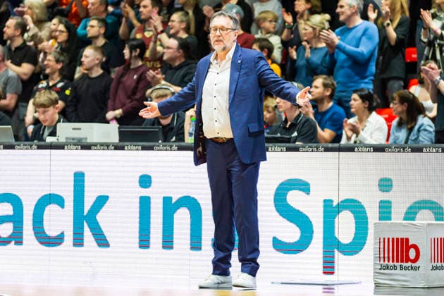 07 02 2026, xomx, Basketball easyCredit BBL Bundesliga, NINERS Chemnitz MBC Syntainics Weißenfels v l Silvano Poropat Chemnitz
