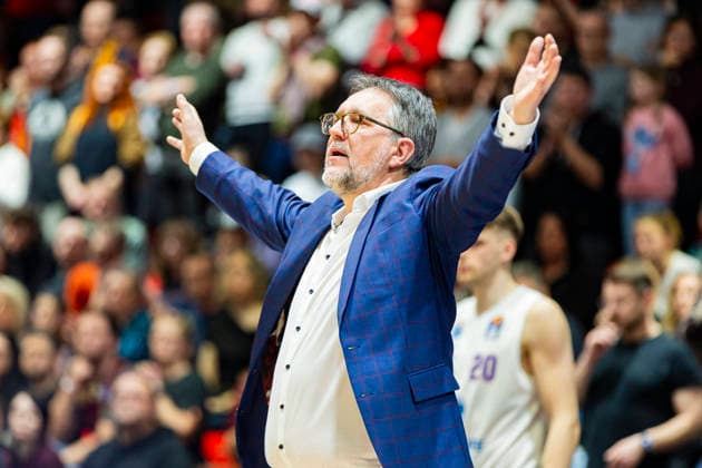 07 02 2026, xomx, Basketball easyCredit BBL Bundesliga, NINERS Chemnitz MBC Syntainics Weißenfels v l Silvano Poropat Chemnitz