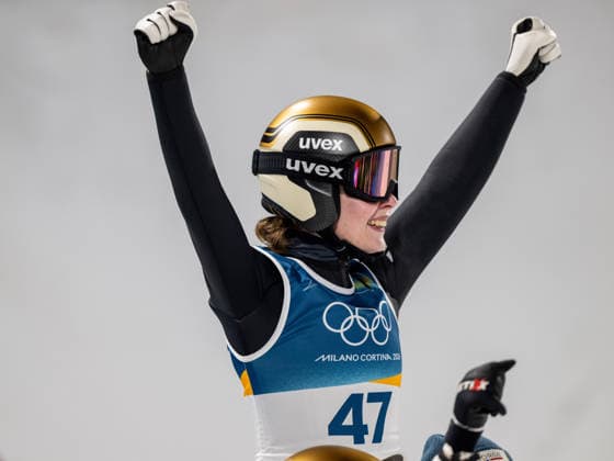Milano Cortina 2026, Ski jumping, women, normal hill, Anna Odine Stroem is Olympic champion