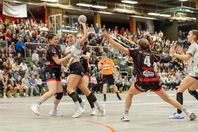 TG Nuertingen vs HSG Freiburg, Handball,2 Alsco Handball Bundesliga Women, Matchday 17, Season 2025 2026, 07 02 2026 Lisa Wieder TG Nuertingen, 07TGN has everything under control TG Nuertingen vs HSG Freiburg, Handball,2 Alsco Handball Bundesliga Women, Matchday 17, Season 2025 2026, 07 02 2026 Copyright: xEibner-Pressefoto DavidexDixGiovx EP_DGI