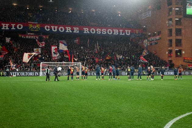 CALCIO - Serie A - Genoa CFC vs SSC Napoli Serie A, Day 24, Stadio Ferraris, Genova, Genoa - Napoli, in the photo: Genoa end match Genova Italy  Copyright: xIPAxSport ABACAx