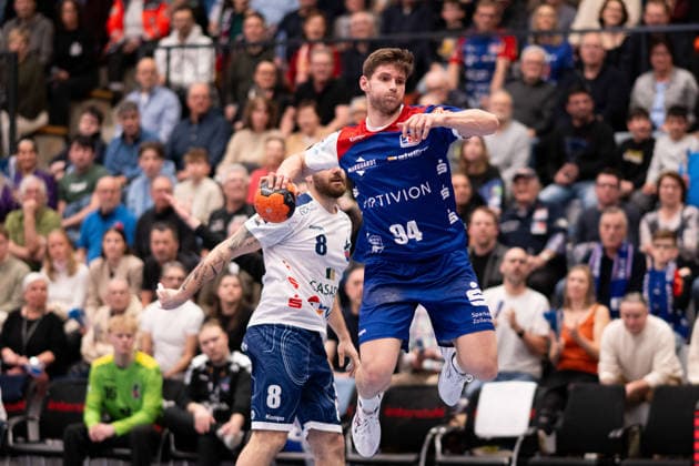 Georg Poehle, HBW Balingen Weilstetten, 94 , HBW Balingen Weilstetten vs 1 VFL Potsdam, Handball, 2 Bundesliga, Matchday 18, Season 2025 2026, 07 02 2026 Eibner Pressefoto Andreas Ulmer HBW Balingen Weilstetten vs 1 VFL Potsdam, Handball, 2 Bundesliga, Matchday 18, Season 2025 2026, 07 02 2026 Balingen Copyright: xEibner-Pressefoto AndreasxUlmerx EP_AUR