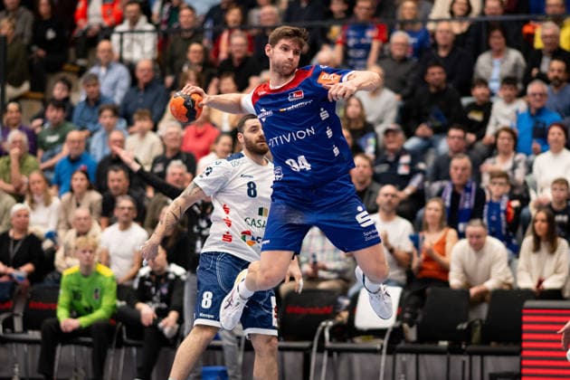 Georg Poehle, HBW Balingen Weilstetten, 94 , HBW Balingen Weilstetten vs 1 VFL Potsdam, Handball, 2 Bundesliga, Matchday 18, Season 2025 2026, 07 02 2026 Eibner Pressefoto Andreas Ulmer HBW Balingen Weilstetten vs 1 VFL Potsdam, Handball, 2 Bundesliga, Matchday 18, Season 2025 2026, 07 02 2026 Balingen Copyright: xEibner-Pressefoto AndreasxUlmerx EP_AUR