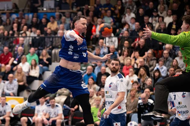 Mex Raguse HBW Balingen Weilstetten, 06 , powerful, HBW Balingen Weilstetten vs 1 VFL Potsdam, Handball, 2 Bundesliga, Matchday 18, Season 2025 2026, 07 02 2026 Eibner Pressefoto Andreas Ulmer HBW Balingen Weilstetten vs 1 VFL Potsdam, Handball, 2 Bundesliga, Matchday 18, Season 2025 2026, 07 02 2026 Balingen Copyright: xEibner-Pressefoto AndreasxUlmerx EP_AUR