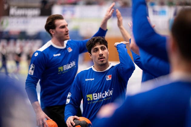 Yonatan Dayan, HBW Balingen Weilstetten, 34 tunes in, HBW Balingen Weilstetten vs 1 VFL Potsdam, Handball, 2 Bundesliga, Matchday 18, Season 2025 2026, 07 02 2026 Eibner Pressefoto Andreas Ulmer HBW Balingen Weilstetten vs 1 VFL Potsdam, Handball, 2 Bundesliga, Matchday 18, Season 2025 2026, 07 02 2026 Balingen Copyright: xEibner-Pressefoto AndreasxUlmerx EP_AUR