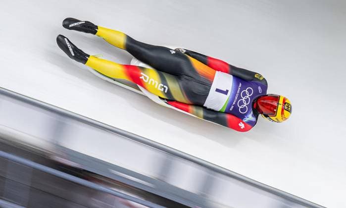 MILANO CORTINA 2026 - OLYMPISCHE WINTERSPIELE - CORTINA D™AMPEZZO - RODELN HERREN EINZEL ** NUR FÜR REDAKTIONELLE ZWECKE ** EDITORIAL USE ONLY **<p>07 02 2026-Cortina d™Ampezzo: Olympische Winterspiele Milano Cortina 2026 Rodeln Cortina Sliding Centre Event: Herren Einzel Lauf 1-2 im Foto: Max Langenhan 1 (GER) ( Italien Venetien Cortina d™Ampezzo Copyright: SaschaxFromm *** MILANO CORTINA 2026 OLYMPIC WINTER GAMES CORTINA D™AMPEZZO LUNGING MEN SINGLE FOR EDITORIAL PURPOSES ONLY p 07 02 2026 Cortina d™Ampezzo Olympic Winter Games Milano Cortina 2026 Luge Cortina Sliding Centre Event Men Single Run 1 2 in photo Max Langenhan 1 GER Italy Veneto Cortina d™Ampezzo Copyright SaschaxFromm Copyright: SaschaxFromm doc84h69d3167mb7j4hcy4 ,EDITORIAL USE ONLY