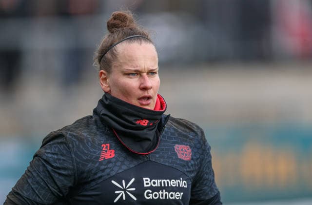 GER, Frankfurt, Eintracht Frankfurt vs Bayer 04 Leverkusen, Google Pixel Bundesliga, Football, DFB, Season 2024 2026, Stadion am Bretanobad, 17 Matchday in picture Friederike Repohl Bayer Leverkusen Women 27 DFB DFL REGULATIONS PROHIBIT ANY USE OF PHOTOGRAPHS AS IMAGE SEQUENCES AND OR QUASI VIDEO, 07 02 2026 Copyright: HMBxMedia HendrikxHamelau