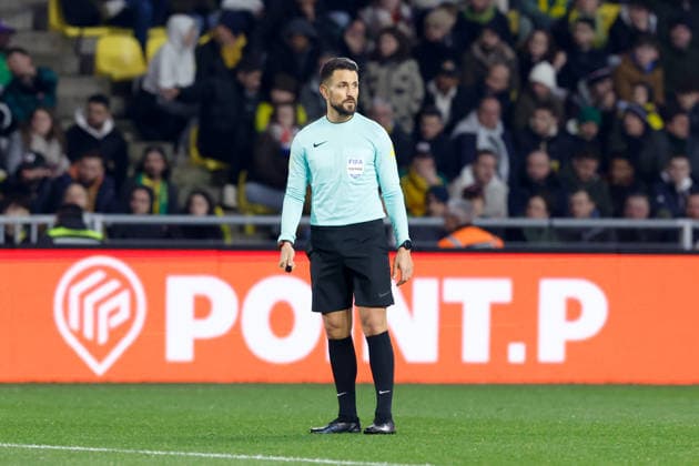 FC Nantes v Olympique Lyonnais - Ligue 1 McDonald s 2025 2026 Mathieu VERNICE (ARBITRE) during the Ligue 1 McDonald s match between Nantes and Lyon at Stade de la Beaujoire on February 7, 2026 in Nantes, France. Nantes France  Copyright: xFEPx 776348277