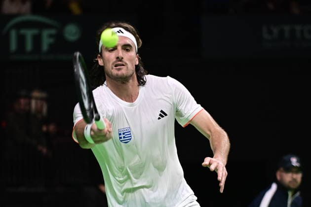 Tennis, Davis Cup, Greece - Mexico