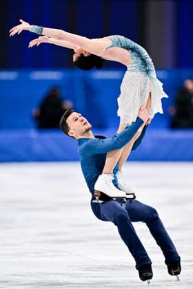 Charlene GUIGNARD & Marco FABBRI (ITA), during Team Event - Ice Dance Free Dance, at the Olympic Winter games, Winterspiele,Spiele, Summer games Milano Cortina 2026, at Milano Ice Skating Arena, on February 7, 2026 in Milan, Italy. Noxthirdxpartyxsales  aflo_318867992